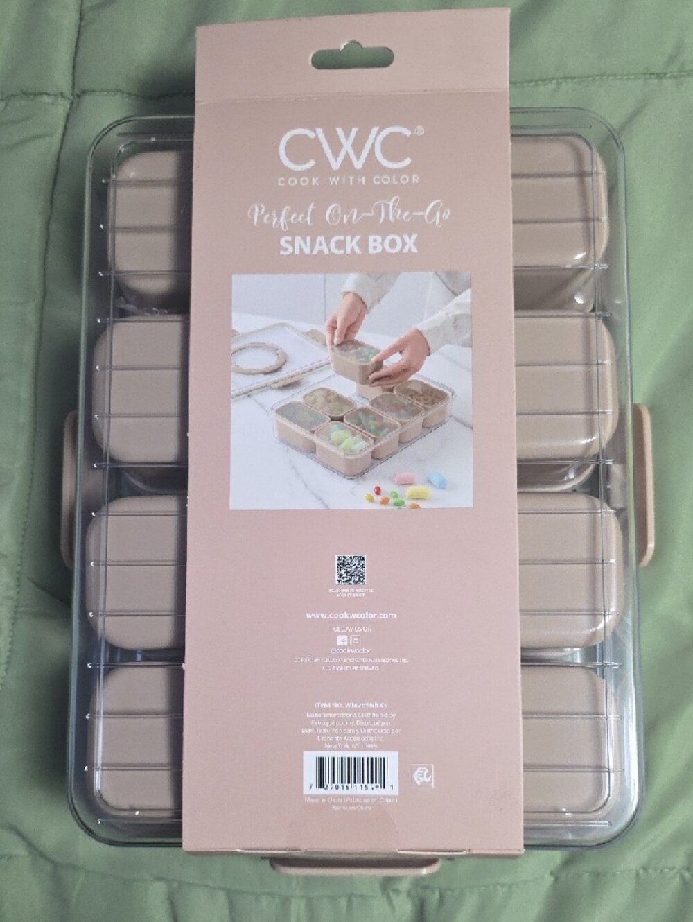 Cook With Color 8-Compartment Box, Taupe - Picture 4 of 6